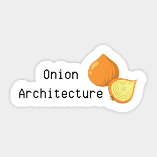 Onion Architecture Sticker